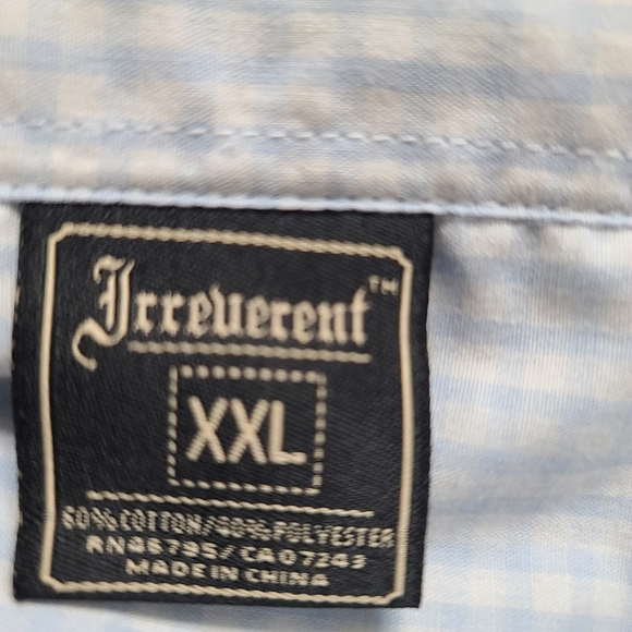 NWT IRREVERWNT BUTTON DOWN - Picture 9 of 10